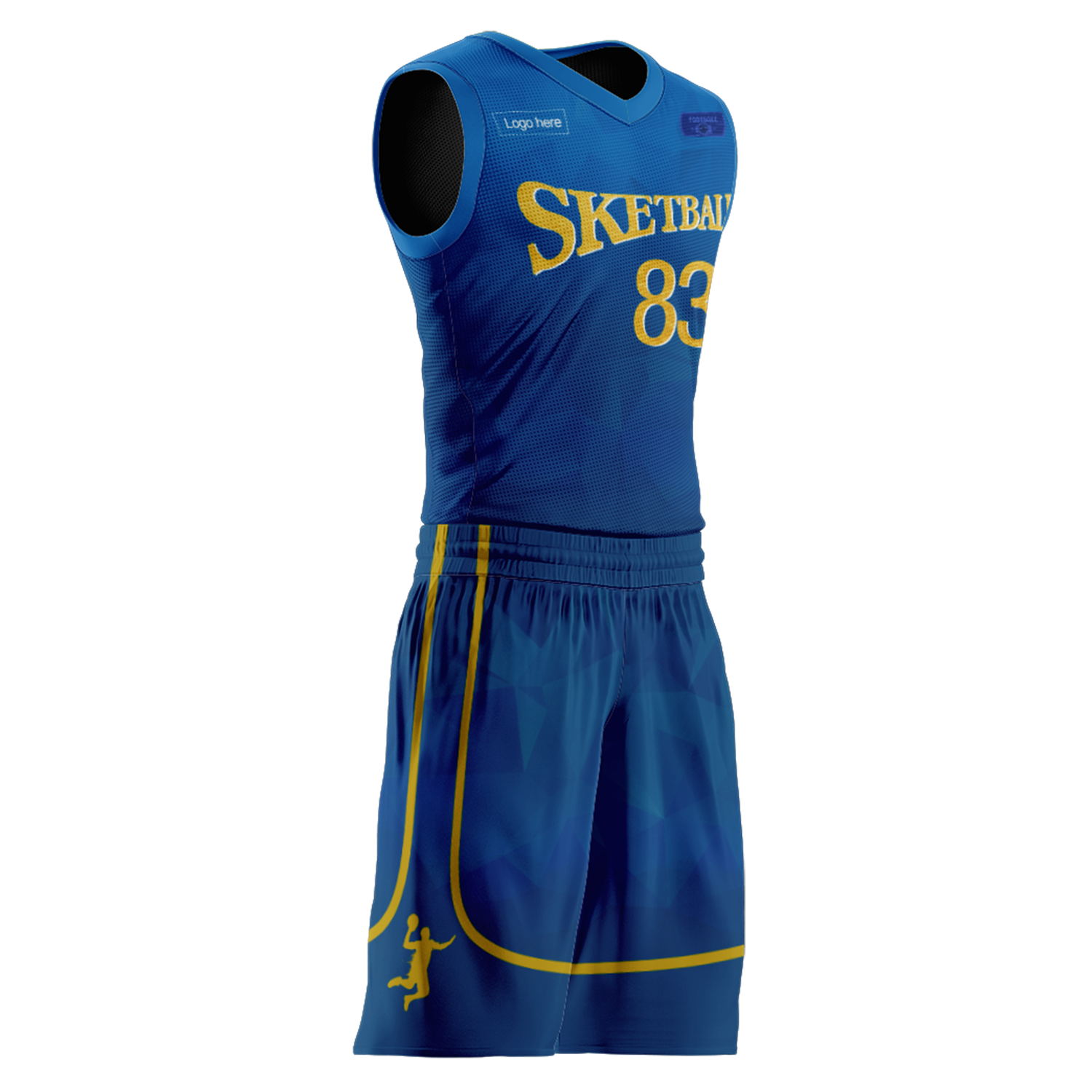 Benutzerdefinierte Uruguay-Team-Basketballanzüge