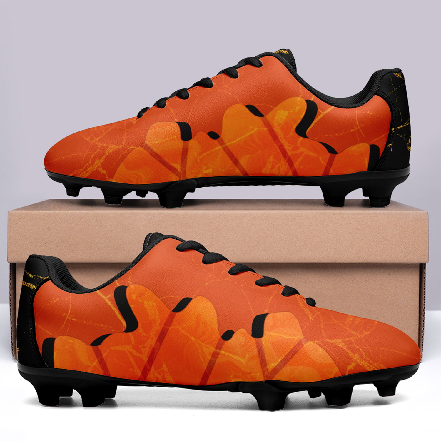 Custom 2022 FIFA World Cup Egypt Team Outdoor Firm Ground Fußballschuhe